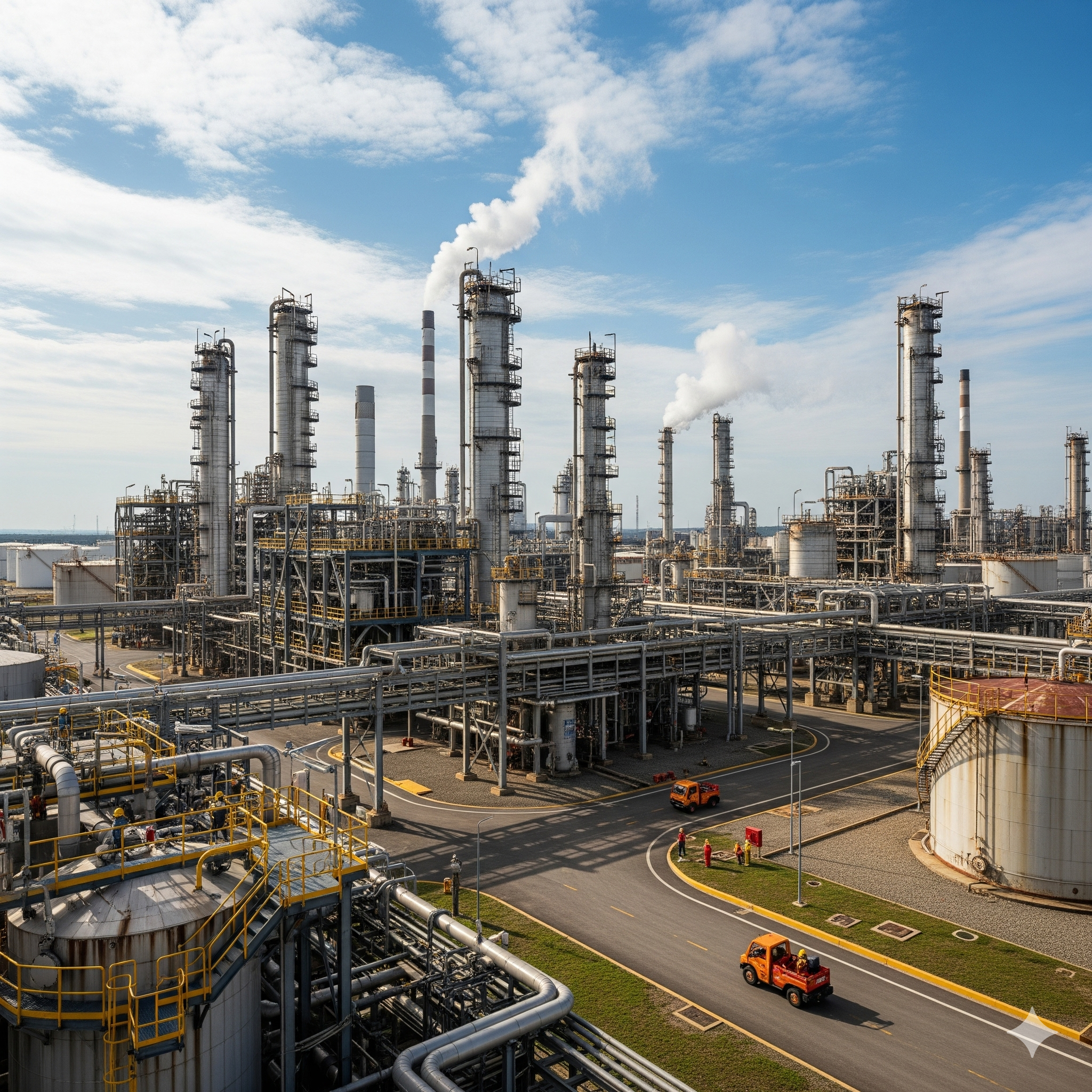 Oil refinery facility